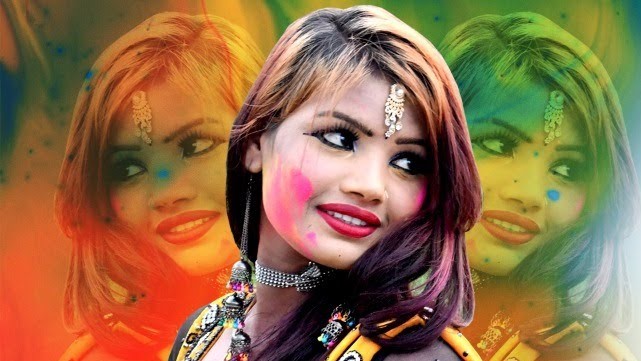 आगे हावै होरी के तिहार वो  रंग डारन दे मोला